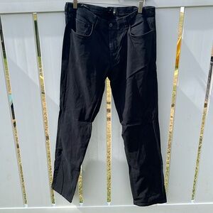 Vince Mens Slim Fit Pants Black